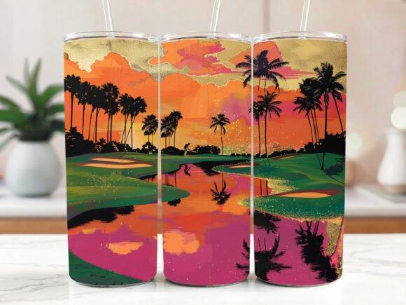 Download 3D Golf Ball 20 Oz Straight Tumbler - Premium Resources